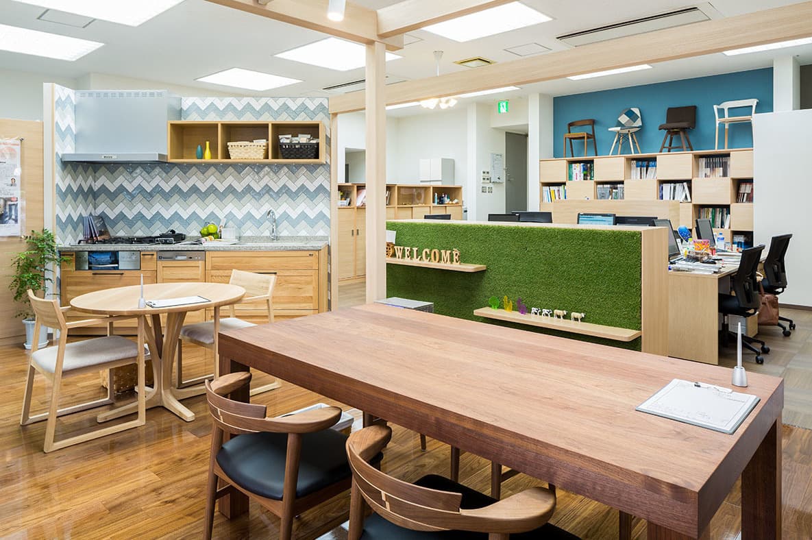 リフォームのTAKEUCHI成増店店内