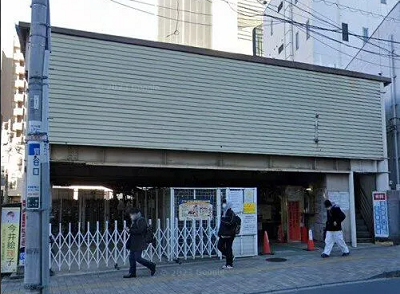 成増駅南口第4駐輪場入口